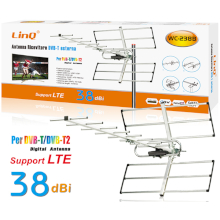 ANTENNA TV DA ESTERNO DVB-T/DVB-T2 38DBI 1010MM